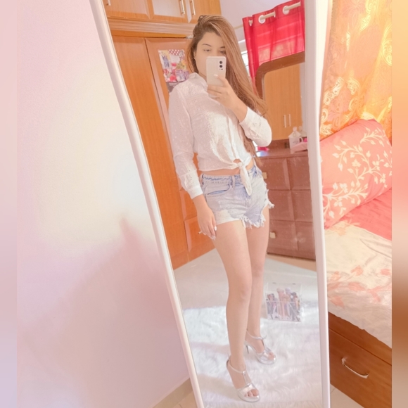 White Casual Shirt - Picture 3 of 8
